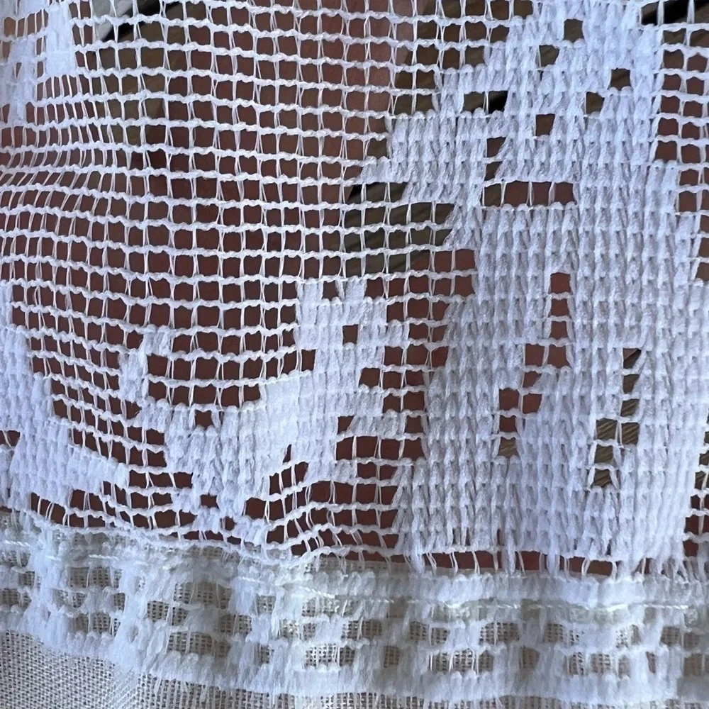 N/A vintage ruffled